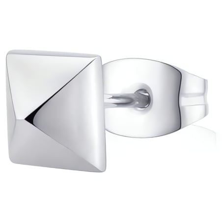 Ocelová single náušnice Snap SNP24 S Agapo