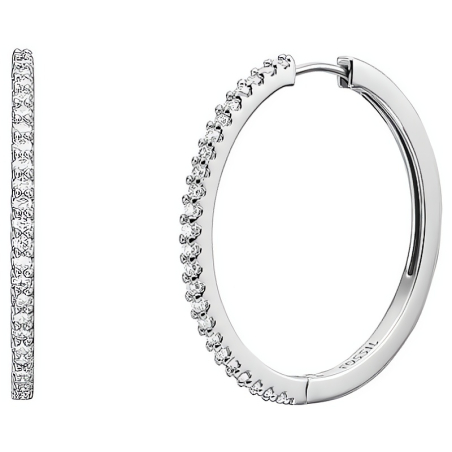 Elegantní kruhy z mosazi Ellis JA7274040 Fossil