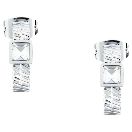 Ocelové náušnice s čirými krystaly Gioia SAVY44 Morellato