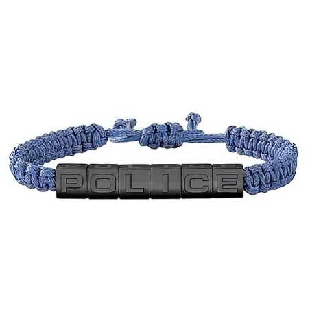 Modrý textilní náramek Rackwick PJ26453BSUN02 Police