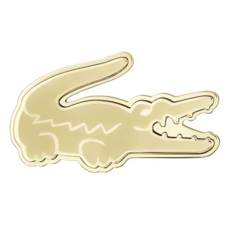 Originální pozlacená brož Krokodýl 2040484 Lacoste