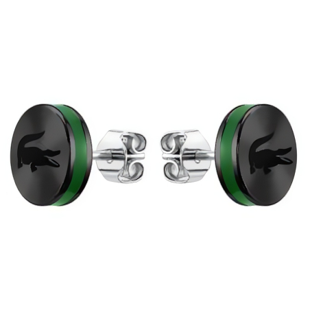 Moderní ocelové náušnice pecky Baseline 2040086 Lacoste