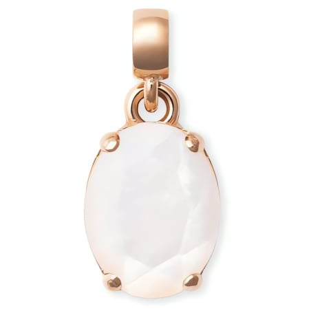 Krásný bronzový přívěsek s perletí Mother of Pearl DW00401460 Daniel Wellington