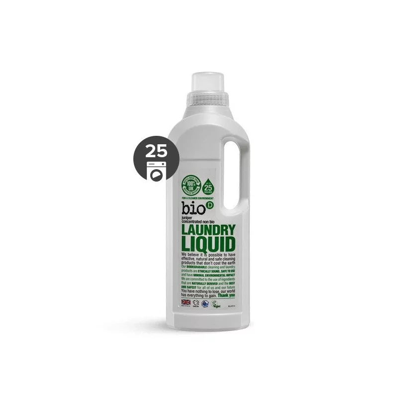 Tekutý prací gel s vůní jalovce Bio - D - 1 l Tekutý prací gel s vůní jalovce Bio - D - 1 l