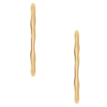 Slušivé pozlacené kruhy Moderne Stak SKJ1870710 Skagen