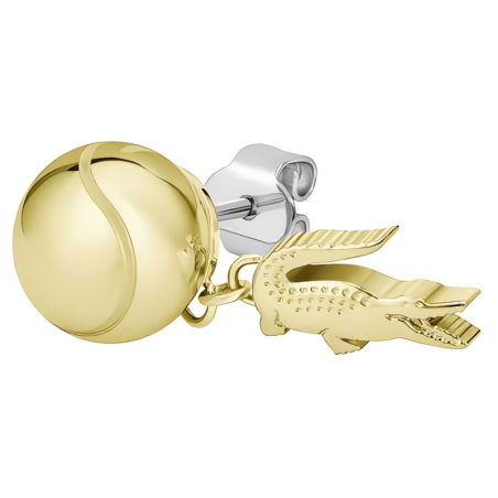 Originální visací náušnice s krokodýlem Matchpoint 2040541 Lacoste