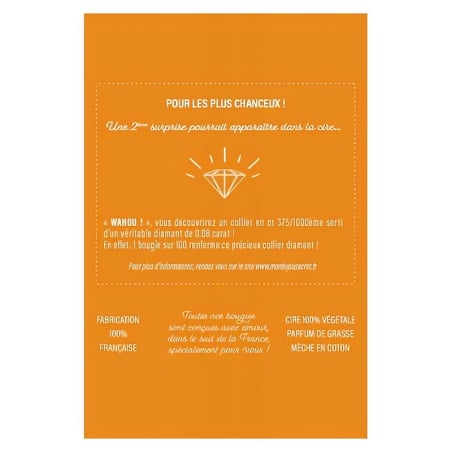 Vonná svíčka 40h se šperkem Pomerančový květ CROFO100 Troli