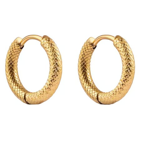 Nadčasové pozlacené kruhy Melarose EWE250297G Emily Westwood