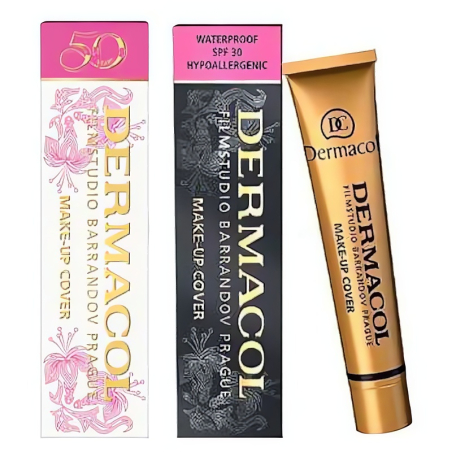 Make-up SPF 30 Cover pro jasnou a sjednocenou pleť Dermacol / Odstín: 229 - 30 g