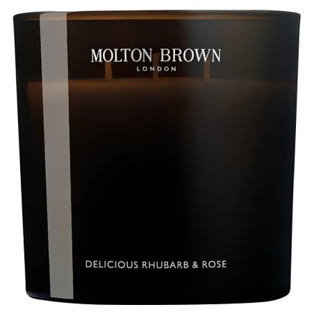 Vonná svíčka Delicious Rhubarb & Rose (Scented Candle) Molton Brown - 600 g