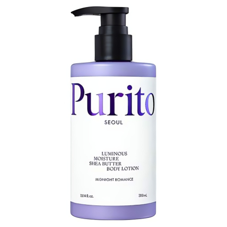 Tělové mléko s bambuckým máslem Midnight Romance (Luminous Moisture Shea Butter Body Lotion) Purito - 300 ml