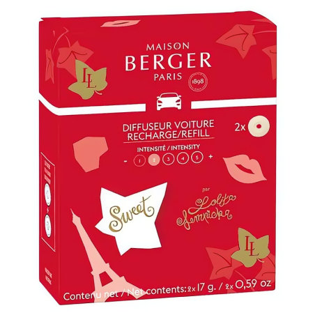 Náhradní náplň do difuzéru do auta Lolita Lempicka Sweet Maison Berger Paris