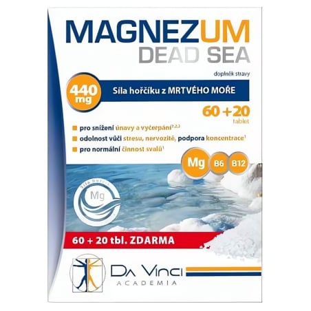 Magnezum Dead Sea Simply You - 80 tablet