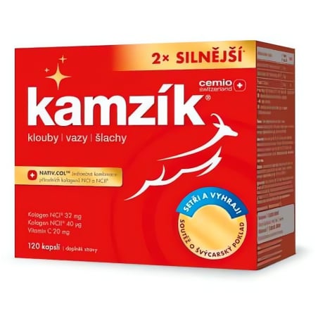 Kamzík Cemio - 120 kapslí