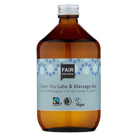 Fair Squared Lubrikační a masážní gel se zeleným čajem 150 ml - veganský a fair trade