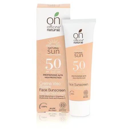 Officina Naturae Opalovací krém na obličej SPF 50 - zpevňující (30 ml) - pro všechny druhy pleti