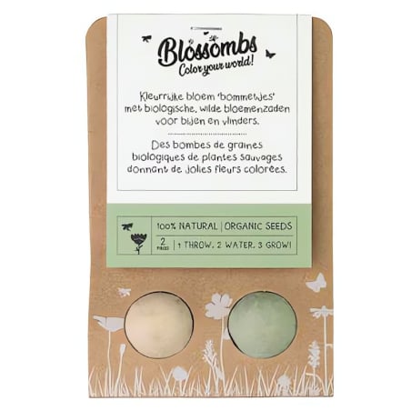 Blossombs Semínkové bomby - Drobný dáreček (2 ks) - originální a praktický dárek v jednom