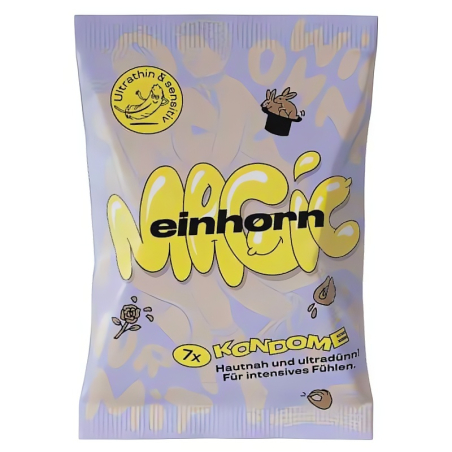 Einhorn Kondomy Magic 7 ks - s tenkou stěnou