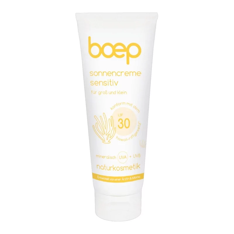 Opalovací krém SPF 30 Sensitive Boep - 100 ml Opalovací krém SPF 30 Sensitive Boep - 100 ml