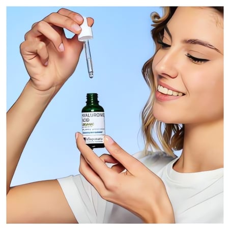 laSaponaria Pleťové sérum - Kyselina hyaluronová BIO (30 ml) - hydratuje a zpevňuje pleť