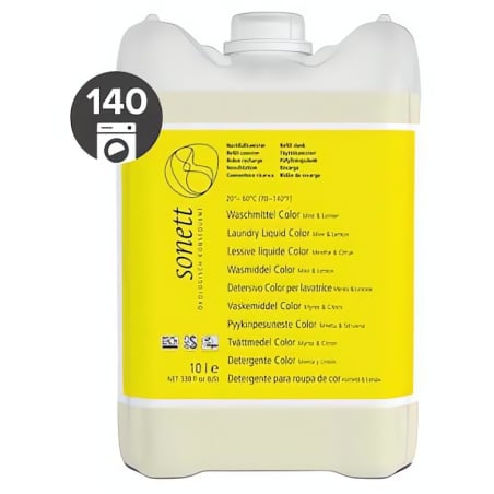Sonett Tekutý prací gel na barevné prádlo 120 ml - s mátou a citrónem