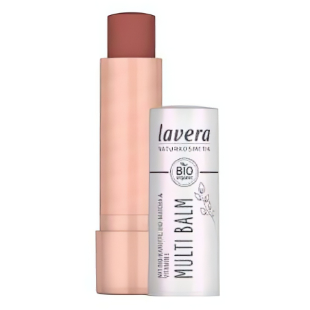 Lavera Multi balzám (4,5 g) 01 Sunset Red - na tvář, rty a oči