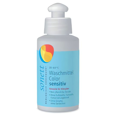 Sonett Tekutý prací gel na barevné prádlo Sensitive 120 ml