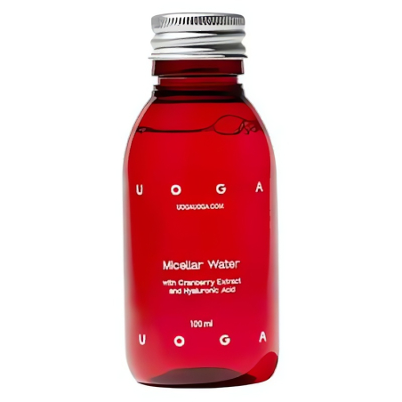 Uoga Uoga Přírodní micelární voda s brusinkami a kyselinou hyaluronovou BIO 100 ml - vhodná i pro citlivou pokožku