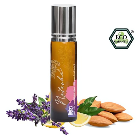 Natasha Roll-on Směs esenciálních olejů - Relax (10 ml) - pro nalezení vnitřího klidu