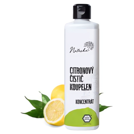 Natasha Citronový čistič koupelen - koncentrát 500 ml - na silné usazeniny vodního kamene
