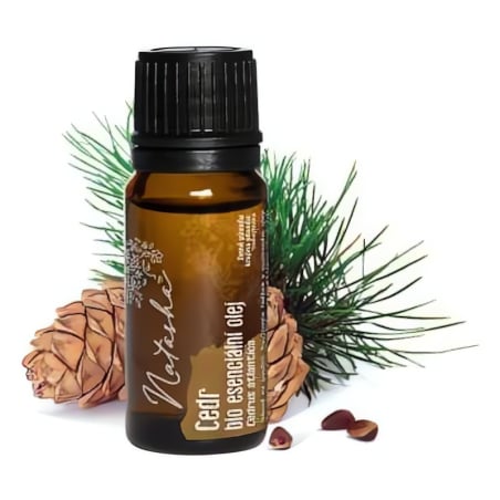 Natasha Esenciální olej BIO (10 ml) - Cedr