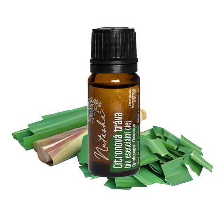 Natasha Esenciální olej BIO (10 ml) - Citronová tráva