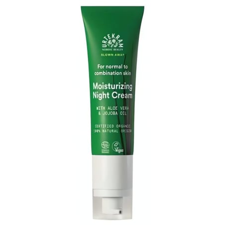 Urtekram Noční pleťový krém s citronovou trávou BIO (50 ml) - vhodný pro normální až smíšenou pleť