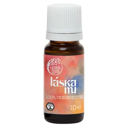 Tierra Verde Směs esenciálních olejů BIO (10 ml) - Láska by Kamu - výrazná květinová vůně
