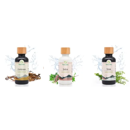 Sada byliných tinktur na detox PREMIUM COLLECTION