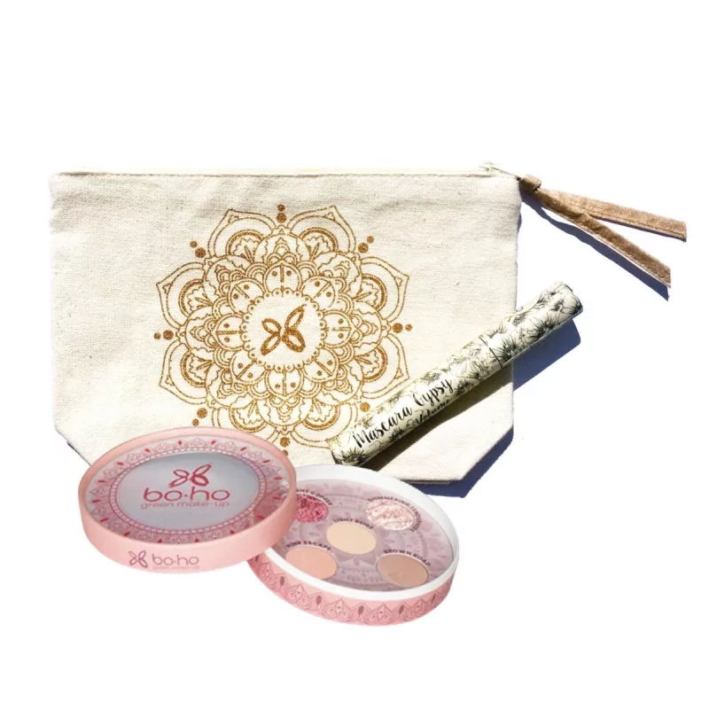 Kosmetická sada v taštičce Boho Green Make - Up - 1 ks Kosmetická sada v taštičce Boho Green Make - Up - 1 ks