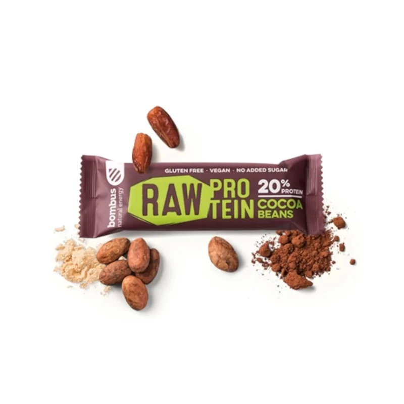 Raw protein (Cocoa beans) Bombus - 50 g Raw protein (Cocoa beans) Bombus - 50 g