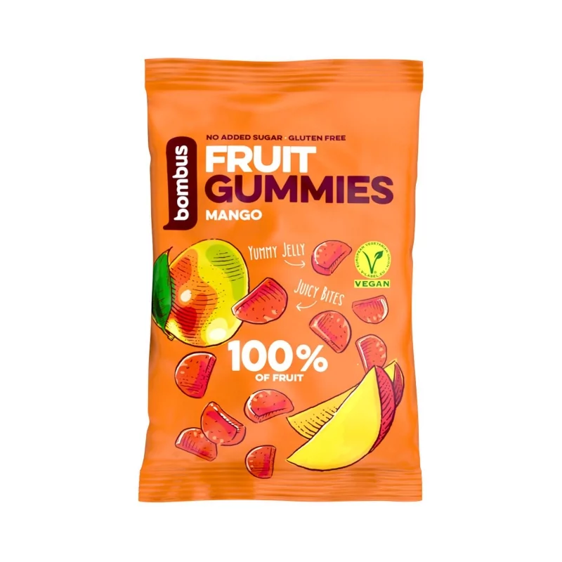 Fruit Gummies MANGO Bombus - 35 g