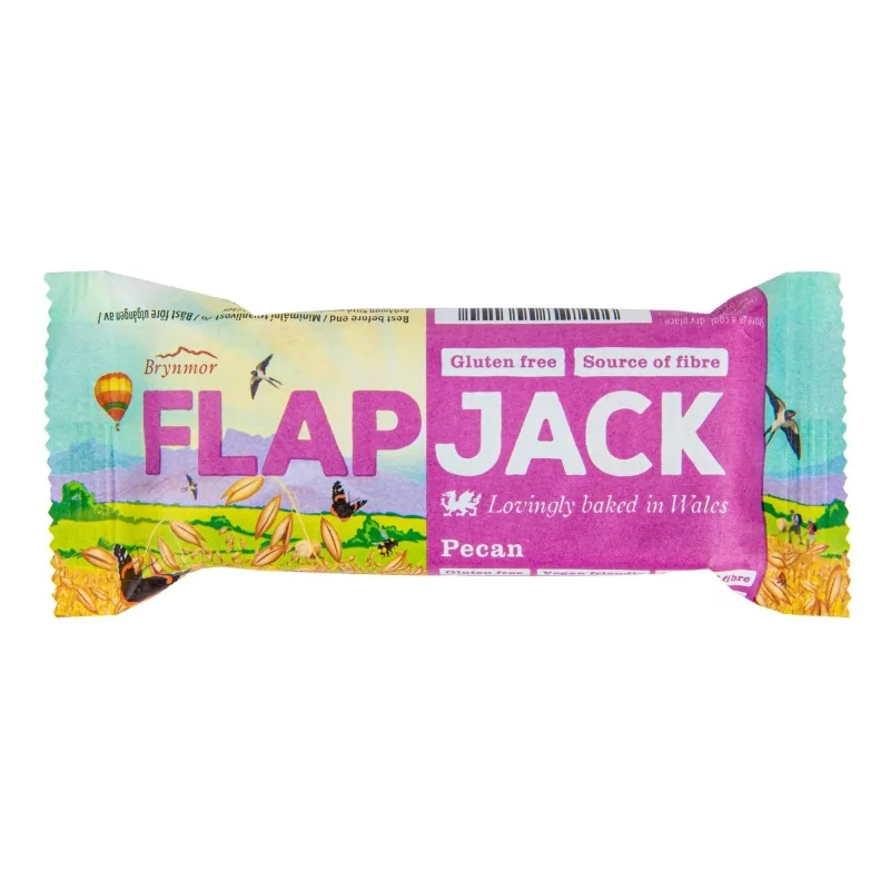 Flapjack ovesný pekan bezlepkový Brynmor - 80 g Flapjack ovesný pekan bezlepkový Brynmor - 80 g