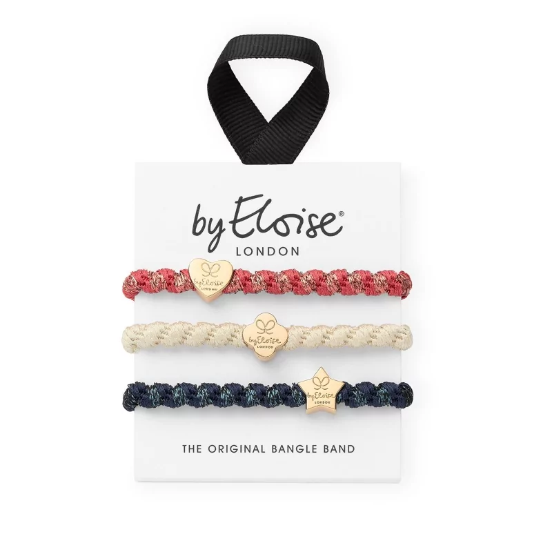 Gumičky Red (White and Blue) By Eloise London - 3 ks Gumičky Red (White and Blue) By Eloise London - 3 ks