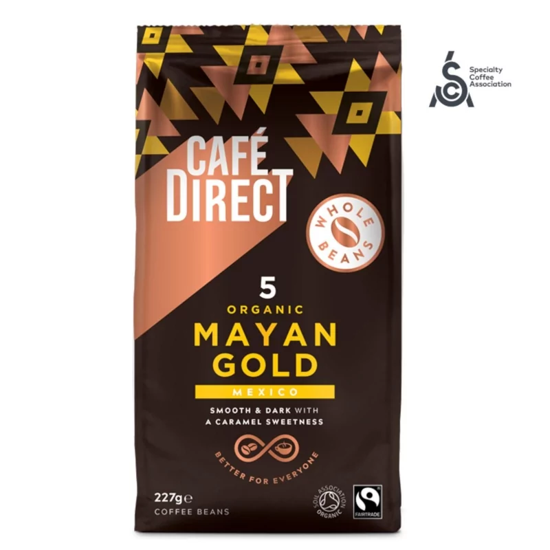 BIO Zrnková káva Mayan Gold Mexiko (100% Arabica) Cafédirect - 227 g BIO Zrnková káva Mayan Gold Mexiko (100% Arabica) Cafédirect - 227 g