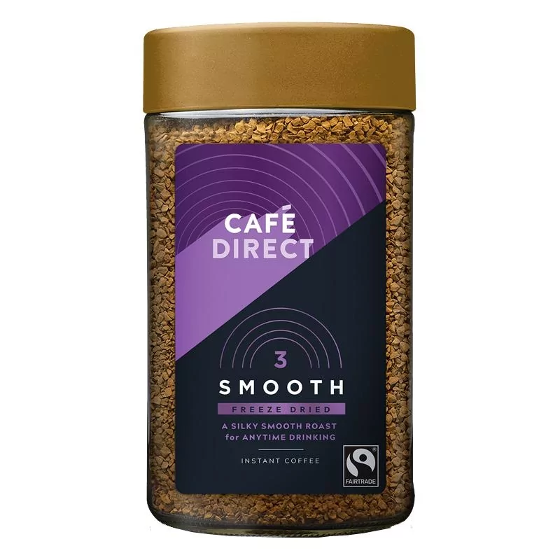 Instantní káva Smooth Roast (směs Robusty a Arabiky) Cafédirect - 100 g Instantní káva Smooth Roast (směs Robusty a Arabiky) Cafédirect - 100 g