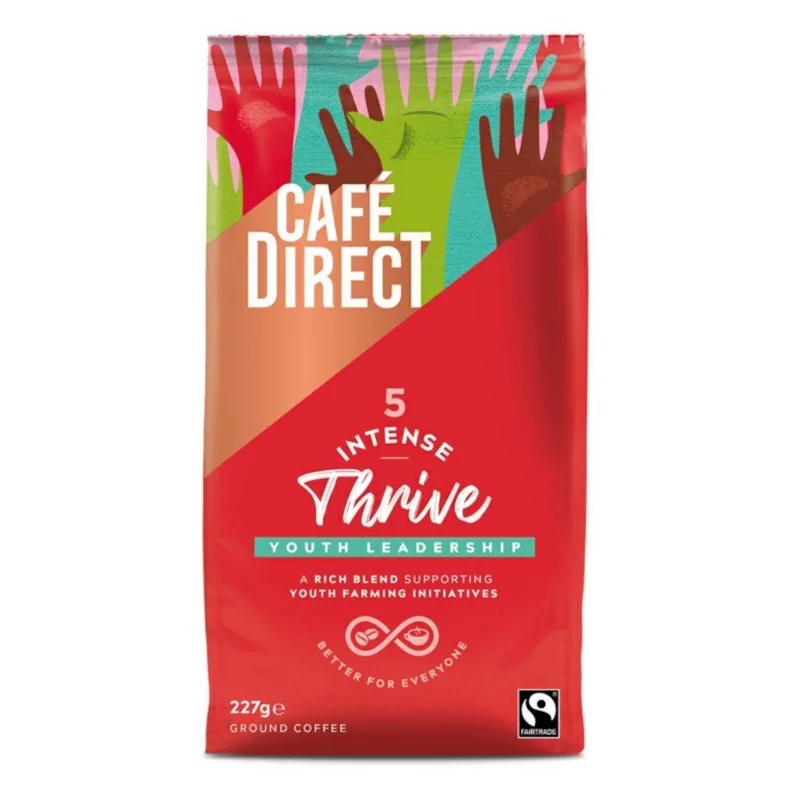 Intense mletá káva s tóny kakaa Cafédirect - 227 g Intense mletá káva s tóny kakaa Cafédirect - 227 g