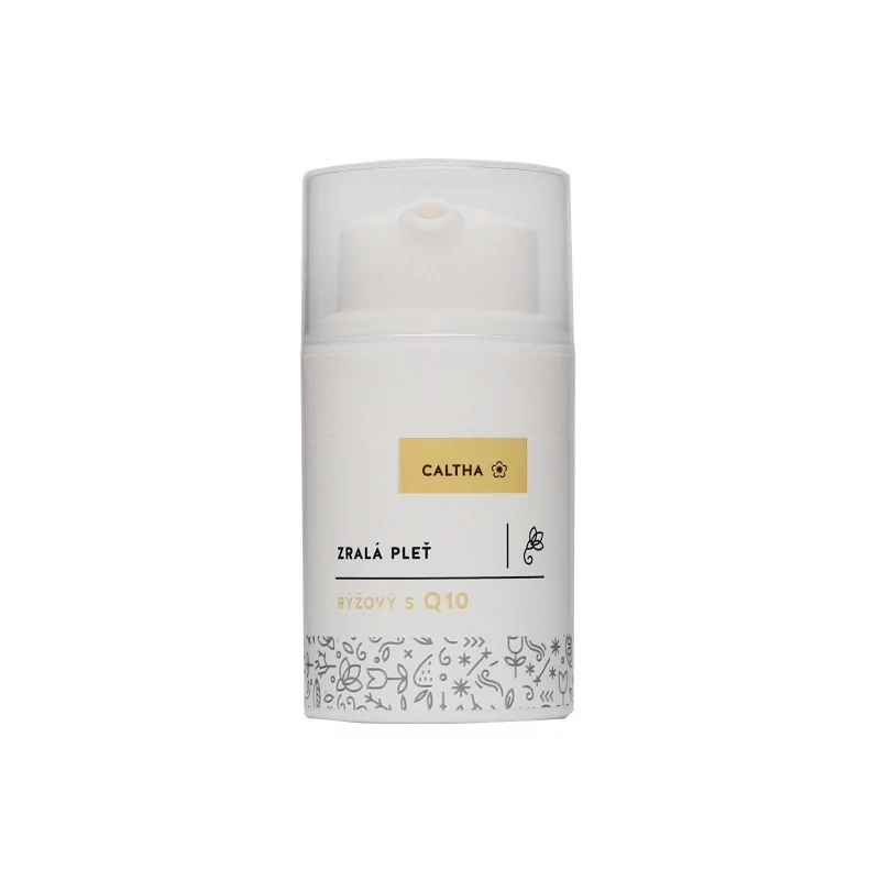 Rýžový krém s koenzymem Q10 Caltha - 50 ml Rýžový krém s koenzymem Q10 Caltha - 50 ml