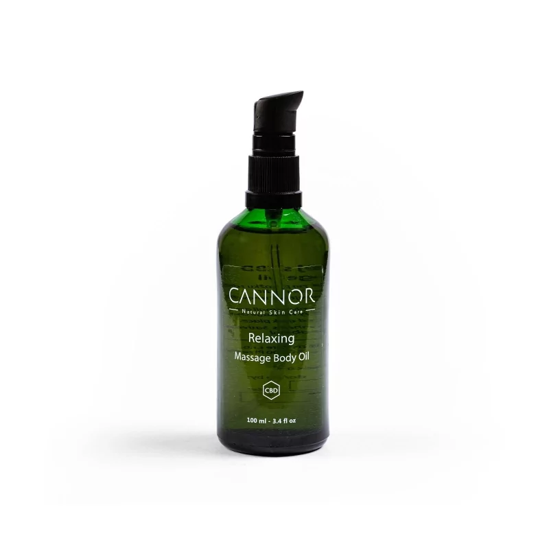 Masážní olej s CBD Cannor - 100 ml Masážní olej s CBD Cannor - 100 ml