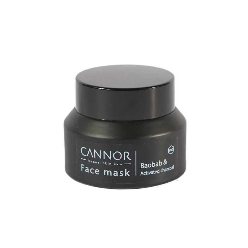 Pleťová maska Baobab a Aktivní uhlí Cannor - 30 ml Pleťová maska Baobab a Aktivní uhlí Cannor - 30 ml
