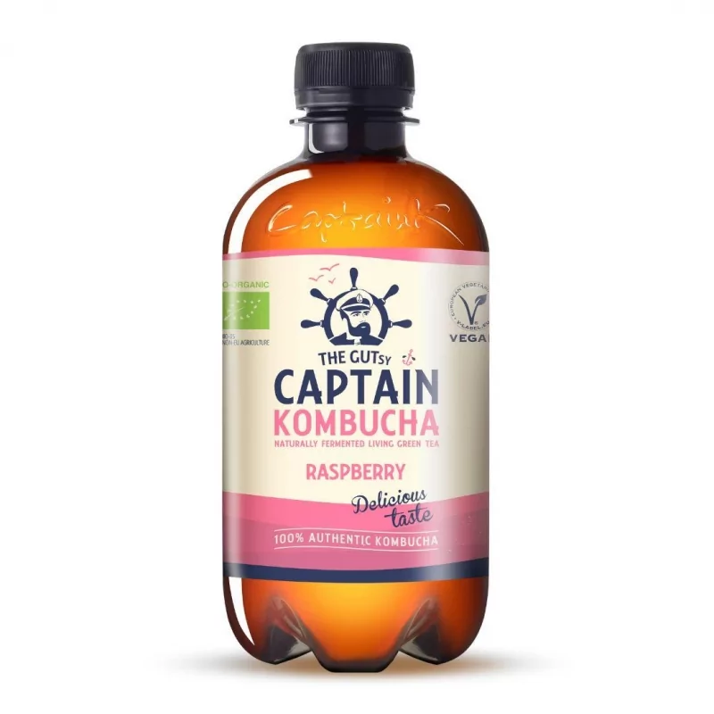 Malina Captain Kombucha - 400 ml Malina Captain Kombucha - 400 ml