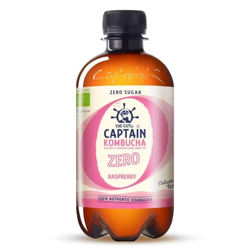 Zero Malina Captain Kombucha - 400 ml Zero Malina Captain Kombucha - 400 ml