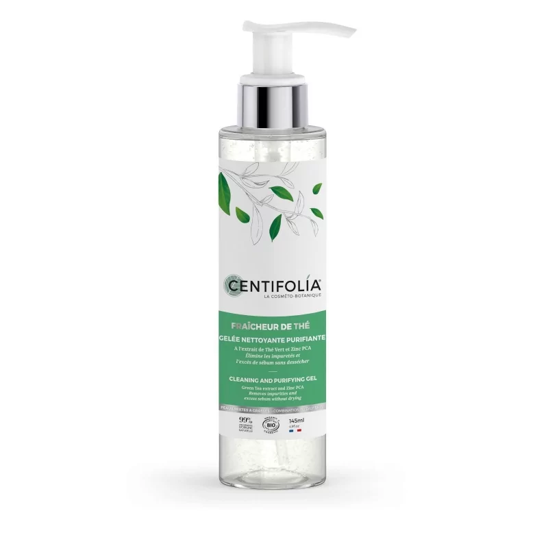 Čistící gel (zmatňující se zeleným čajem) Centifolia - 145 ml