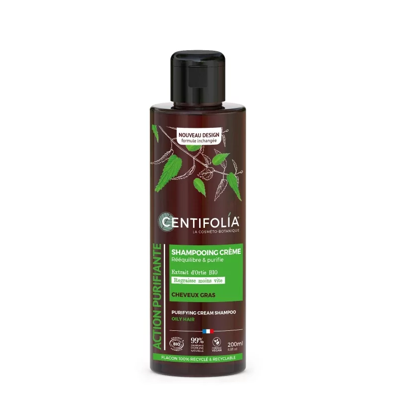 Šampon pro mastné vlasy Centifolia - 200 ml